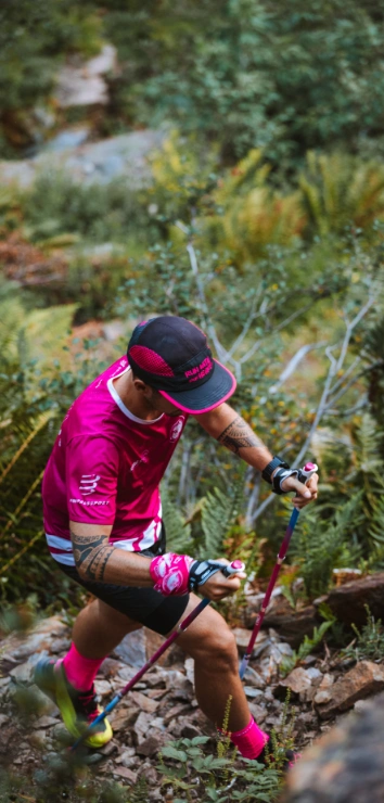 Camille en course, What's Life Project Team Trail